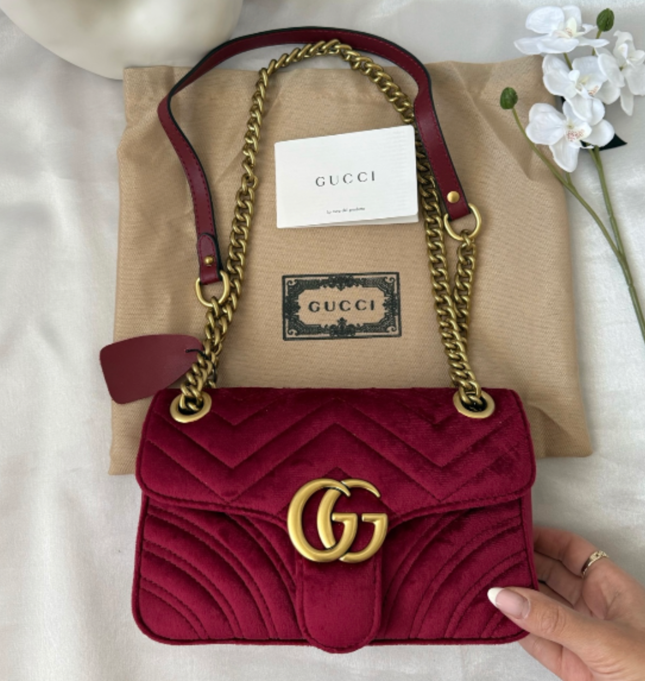 GG SUEDE BAG